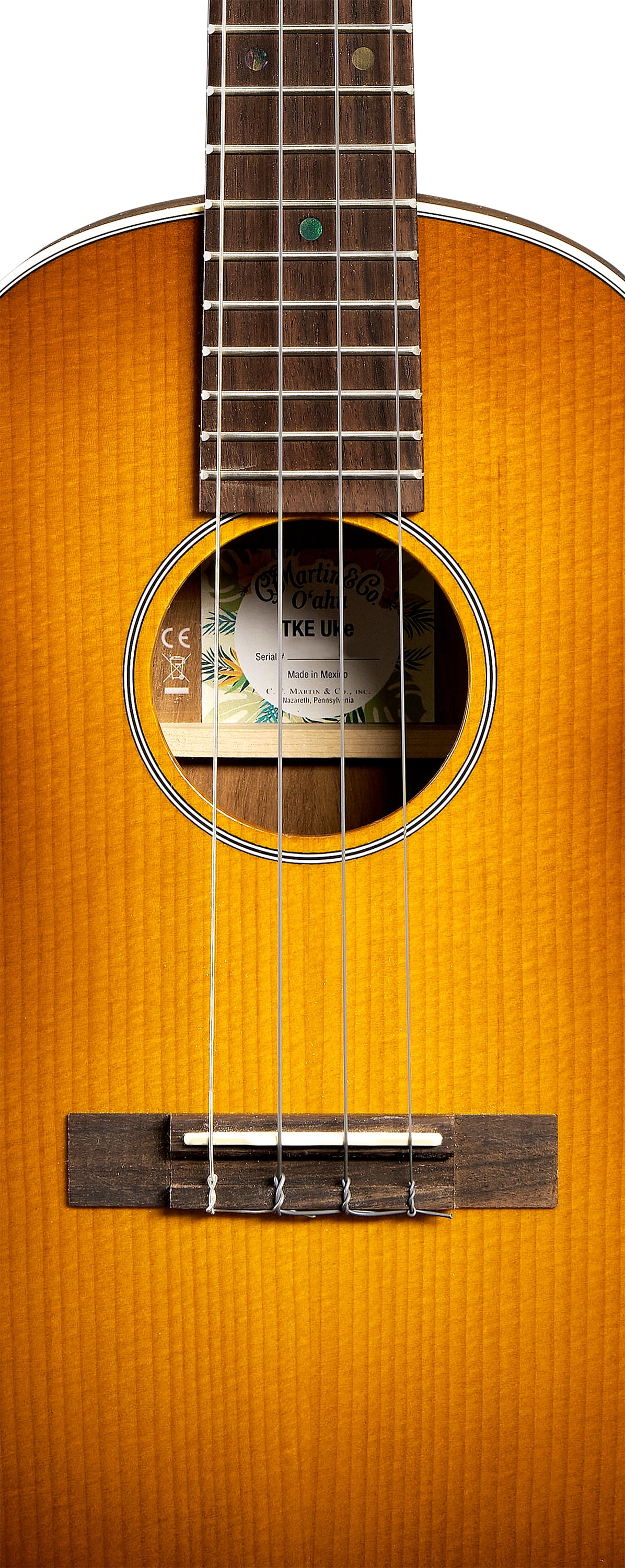 Body of Martin O'ahu&reg; TKE Uke Burst image number 3